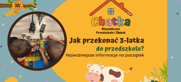 Jak przekonać 3-latka do przedszkola? Sprawdzone sposoby
