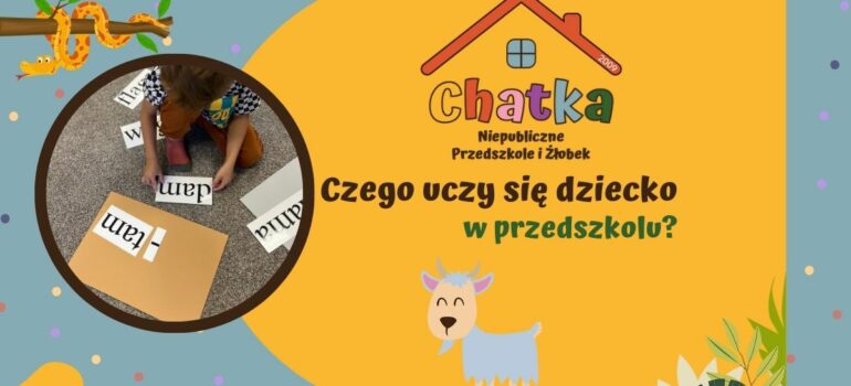Czego uczy się dziecko w przedszkolu?